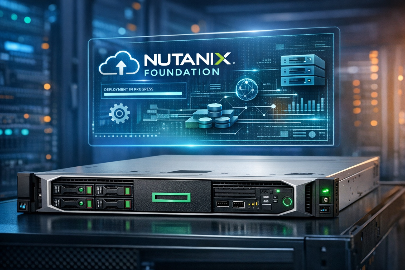 Nutanix Foundation on HPE